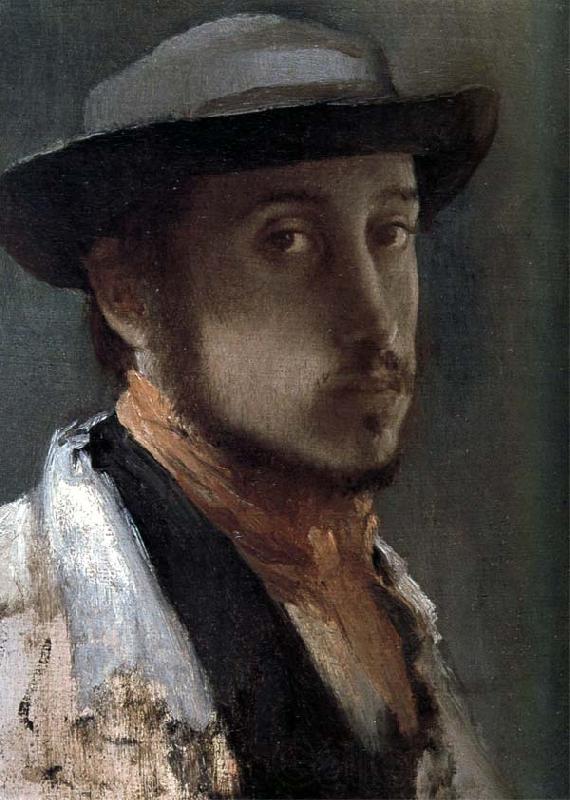 Edgar Degas Self-Portrait